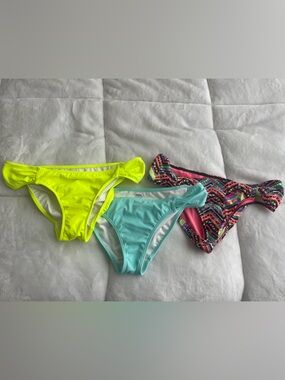 Victoria’s Secret PINK Bikini Bottom Set XS Set of 3